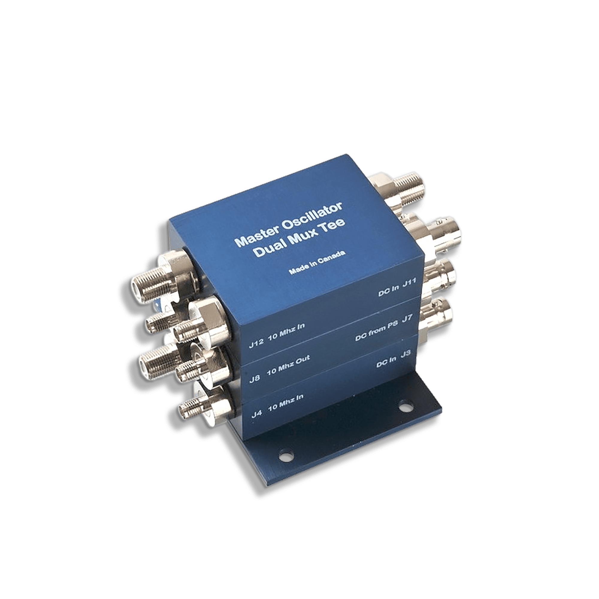 Satellite Communication Master Oscillator with Dual Mux Tee